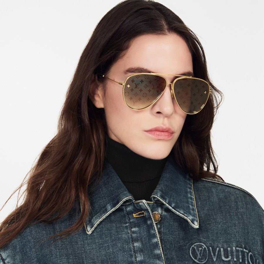 Mujer Louis Vuitton Gafas De Sol | Gafas De Sol Lv Pilot