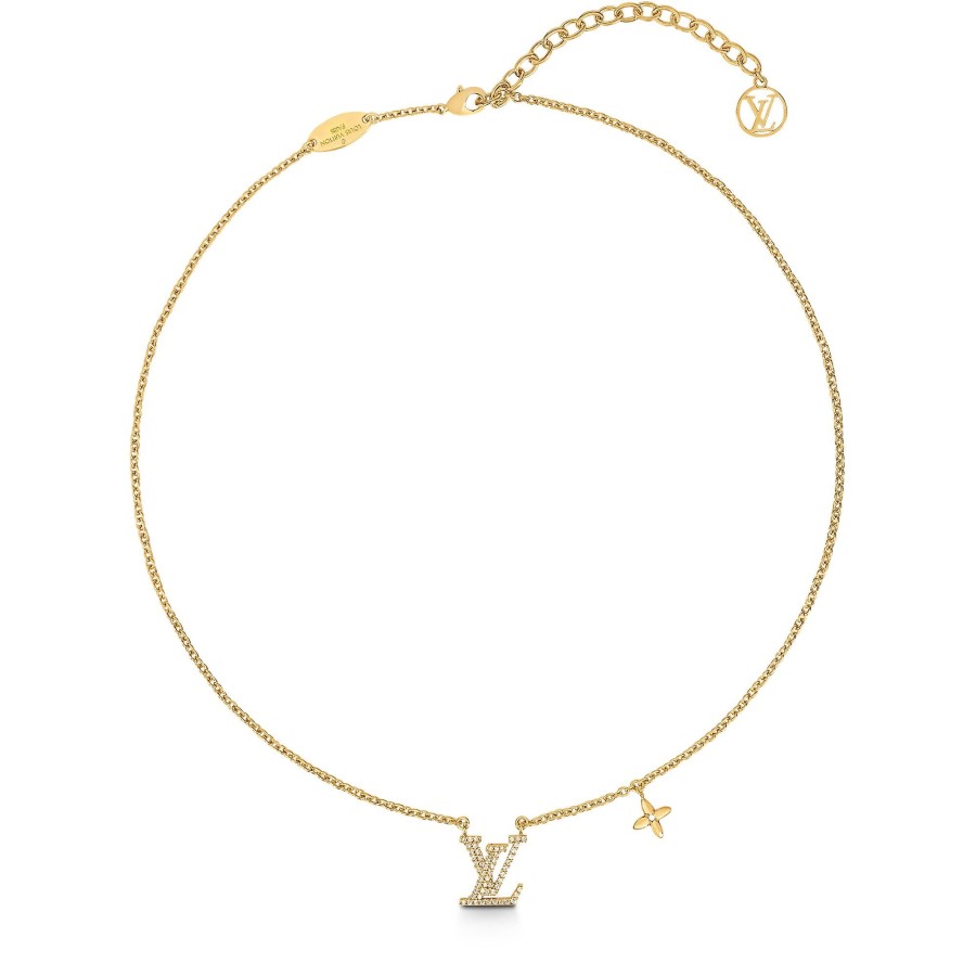 Mujer Louis Vuitton Collares Y Colgantes | Collar Lv Iconic Oro