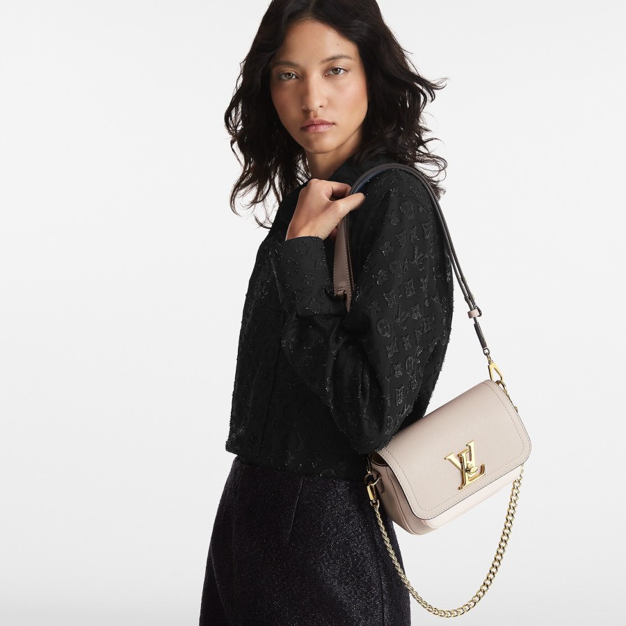 Mujer Louis Vuitton Seleccion De Bolsos En Piel | Bolso Lockme Tender Greige