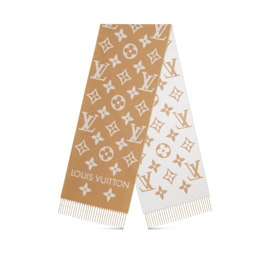 Mujer Louis Vuitton Bufandas | Bufanda Lv Essential Beige