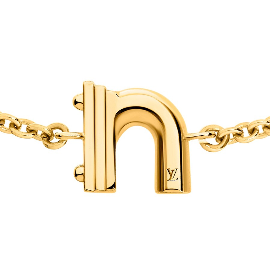 Mujer Louis Vuitton Pulseras | Pulsera Lv & Me, Letra N