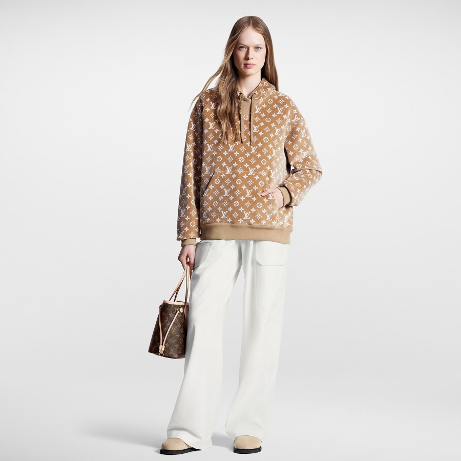 Mujer Louis Vuitton Articulos De Punto | Sudadera Monogram Con Capucha