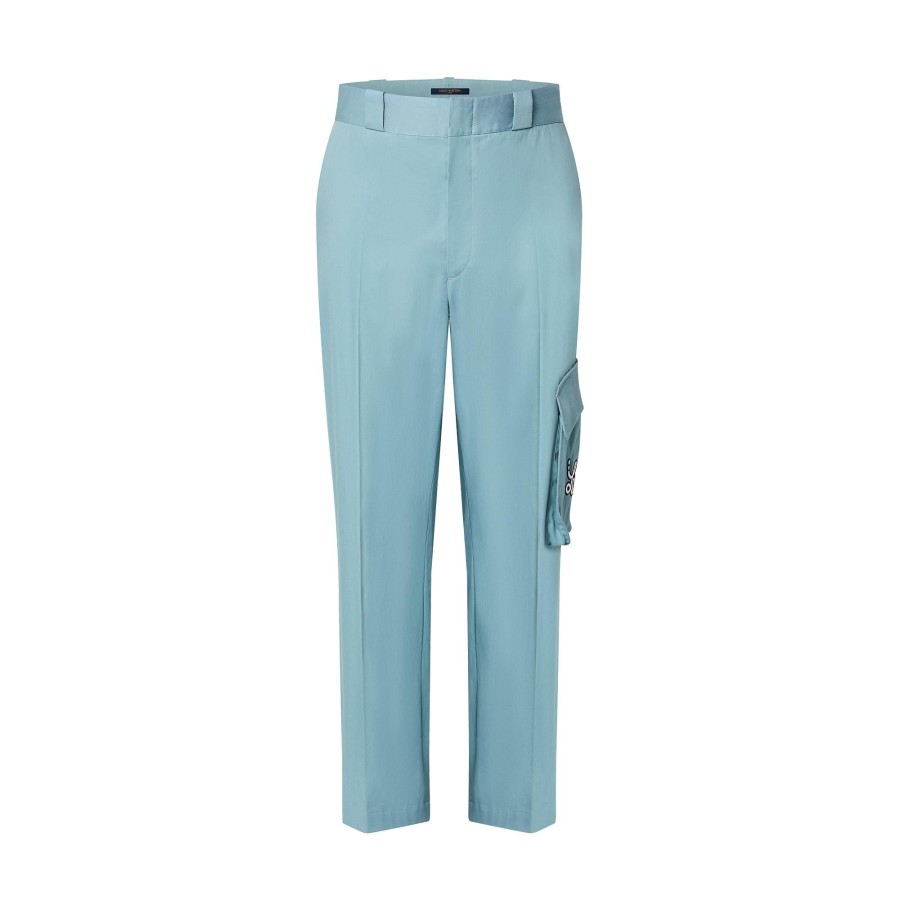 Hombre Louis Vuitton Pantalones | Pantalon Chino De Corte Regular