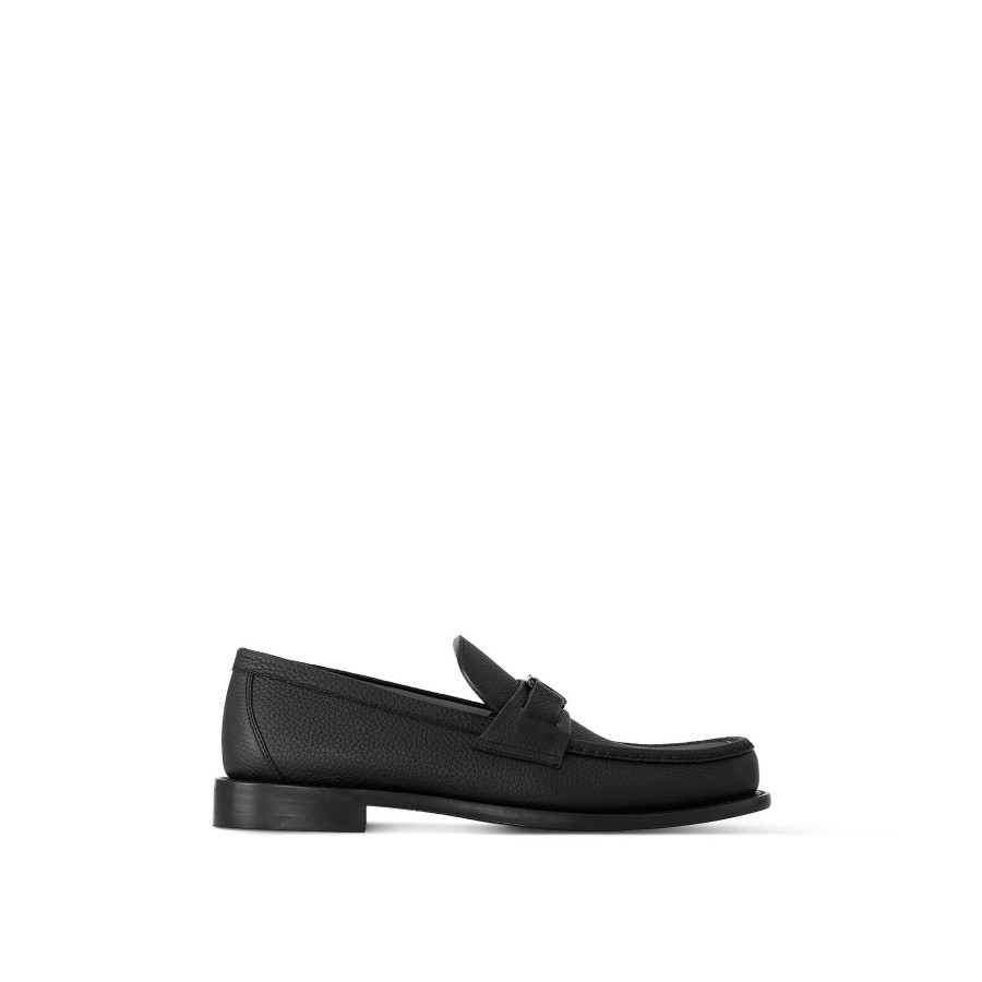 Hombre Louis Vuitton Mocasines | Mocasin Major Negro