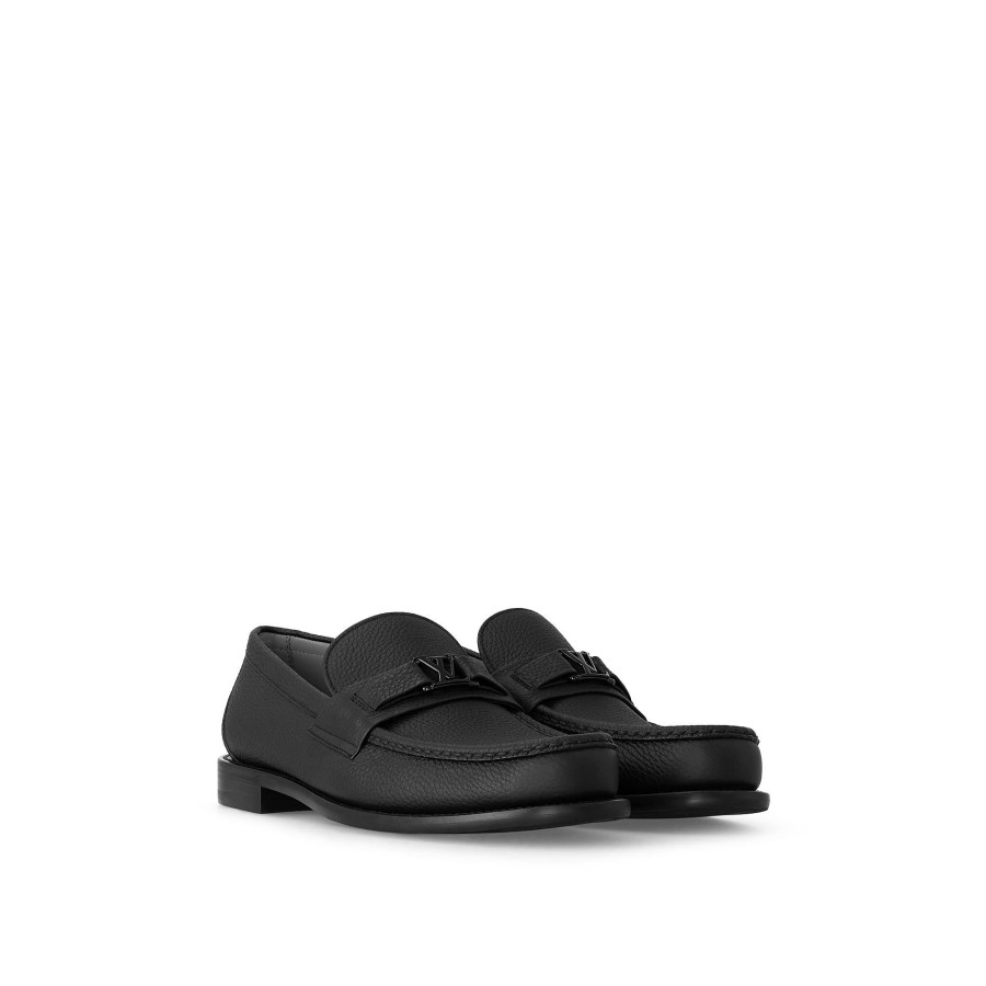 Hombre Louis Vuitton Mocasines | Mocasin Major Negro