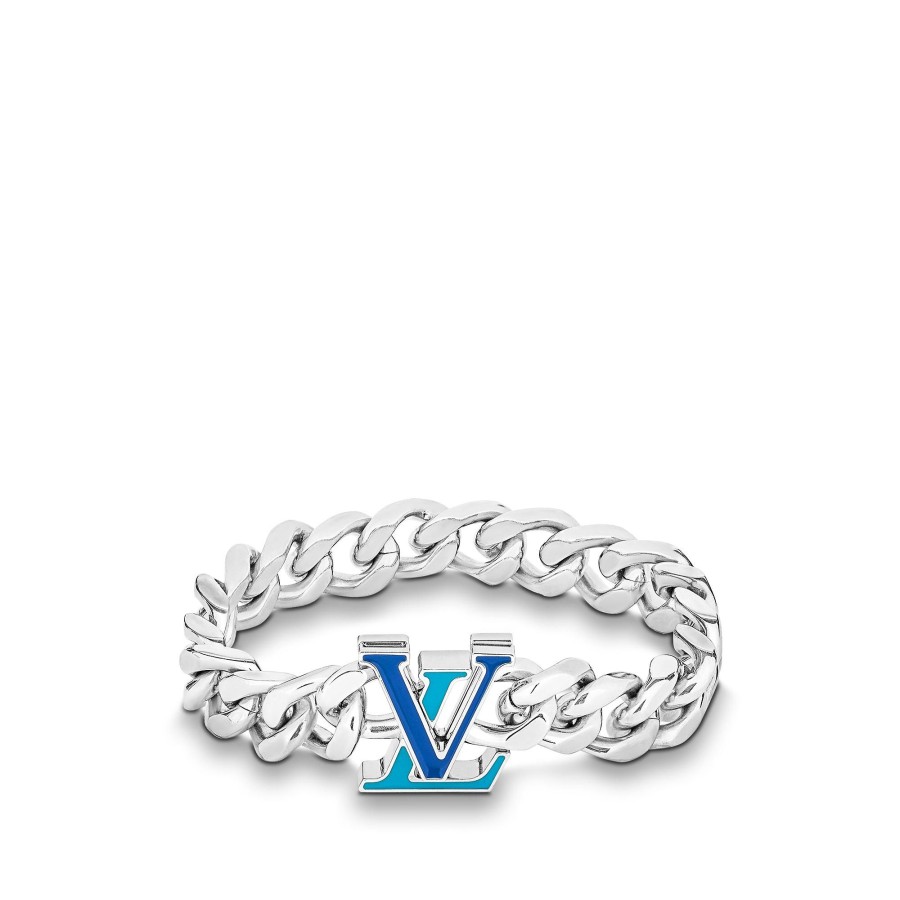 Hombre Louis Vuitton Pulseras | Pulsera Lv Chain