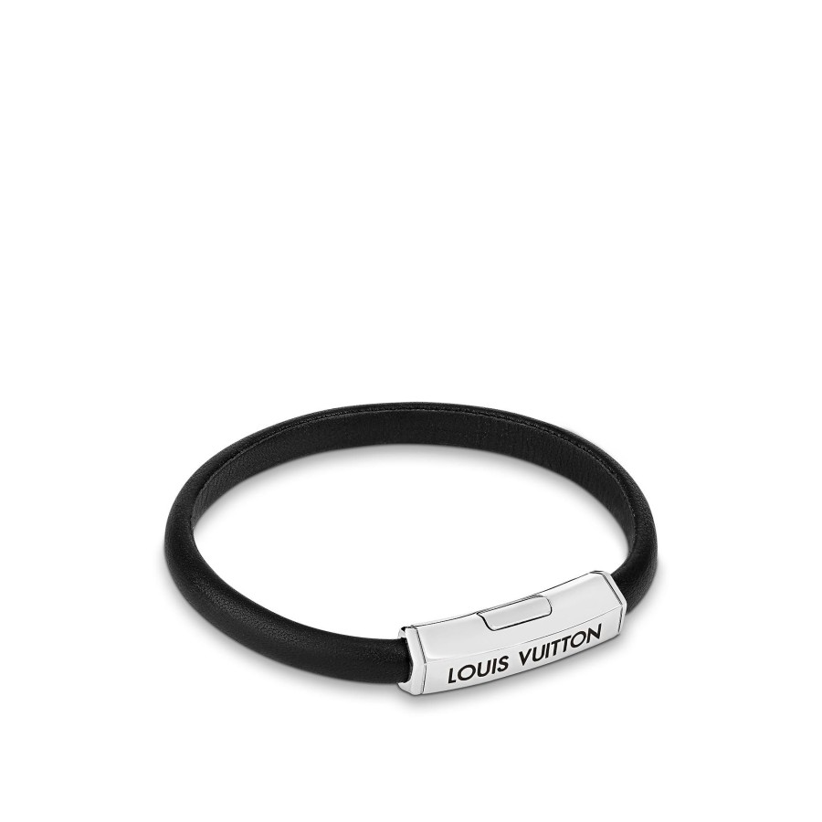 Hombre Louis Vuitton Pulseras | Pulsera Clip It Negro