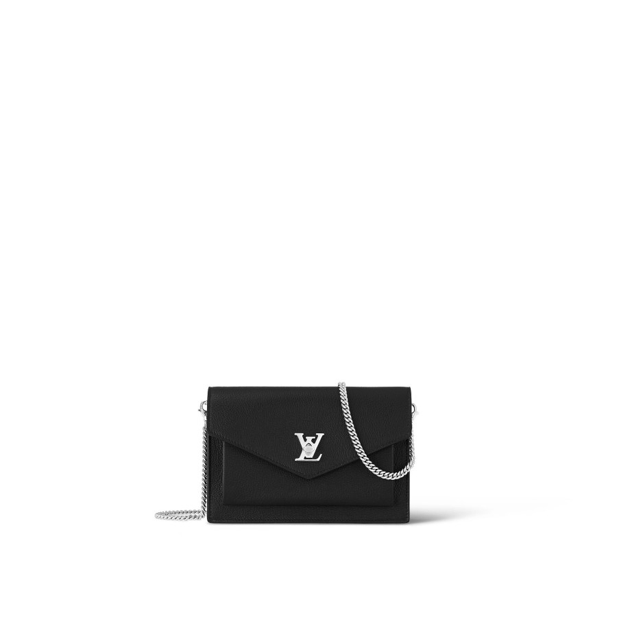 Mujer Louis Vuitton Bolsos Mini | Pochette Mylockme Chain Negro