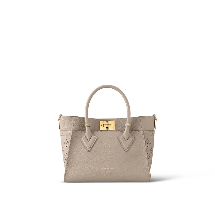 Mujer Louis Vuitton Bolsos Tote | Bolso On My Side Pm Galet