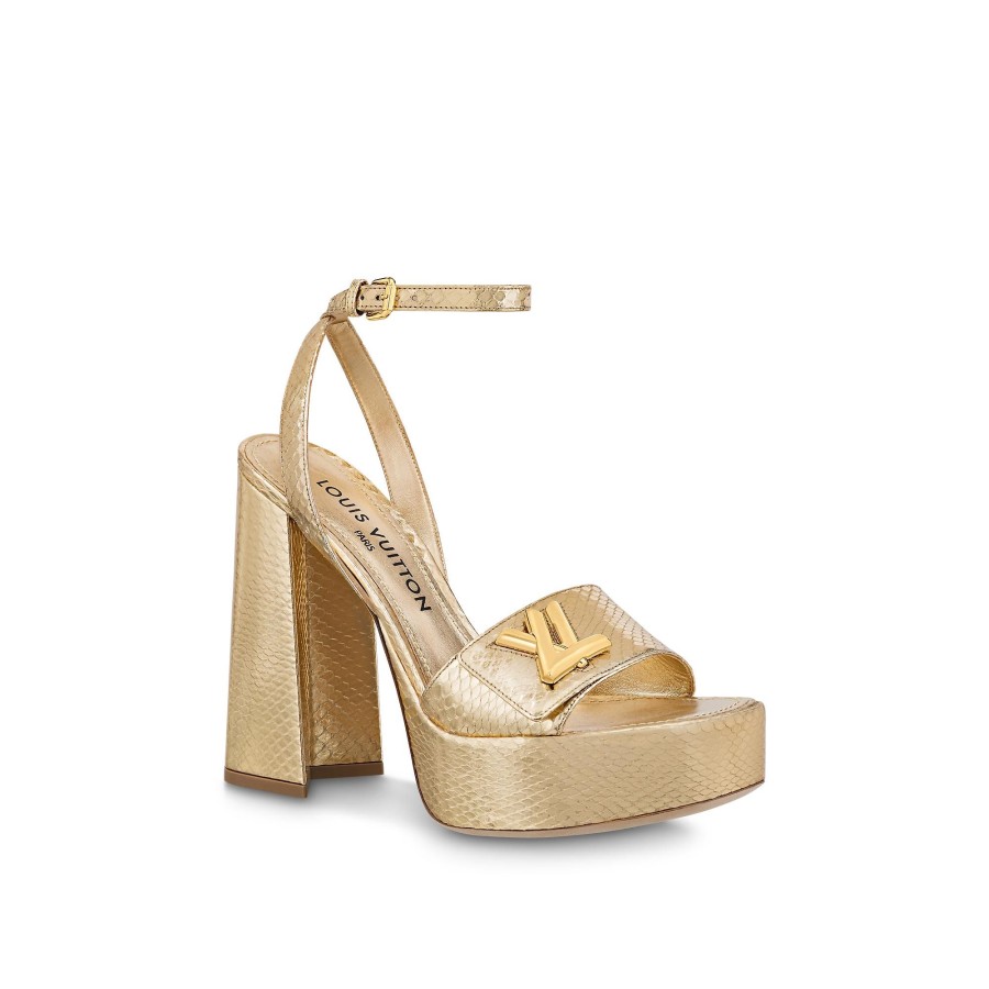 Mujer Louis Vuitton Zapatos Con Plataforma | Sandalia Con Plataforma Shake