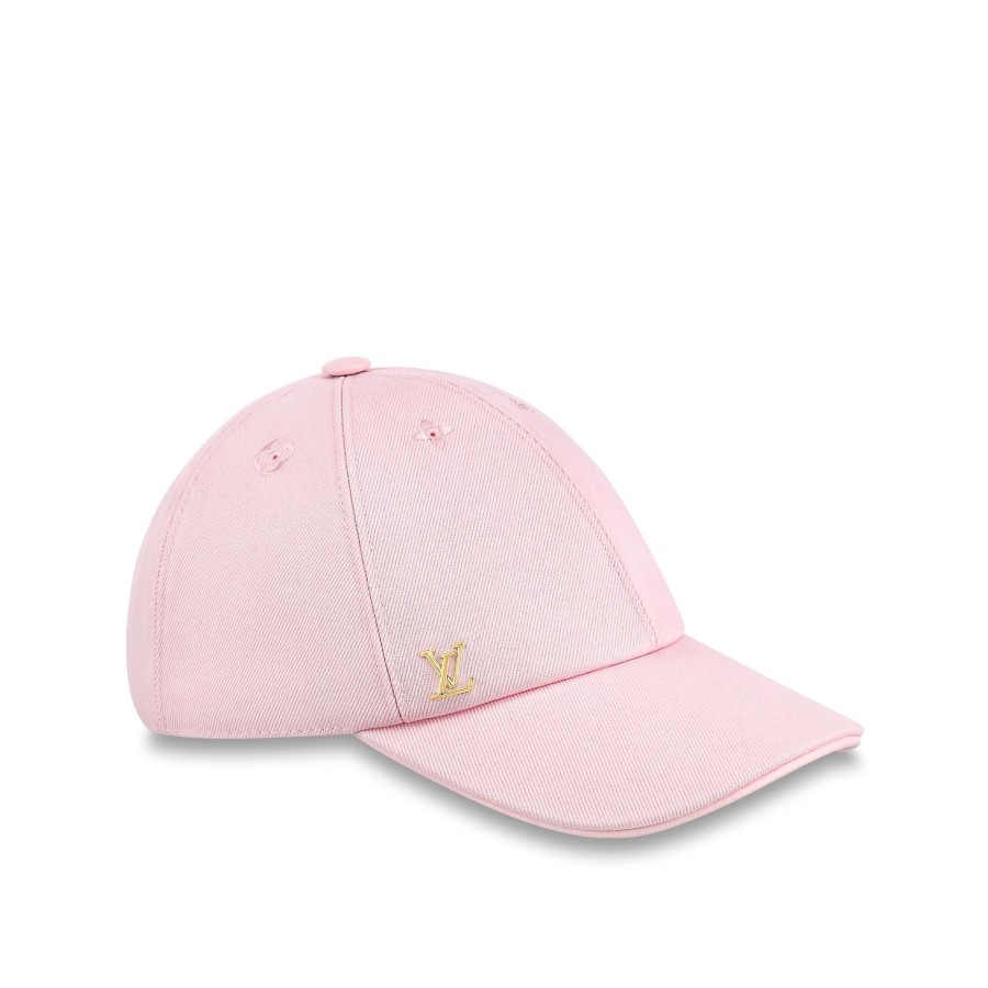 Mujer Louis Vuitton Gorros Y Guantes | Gorra Lv Iconic Rose Clair