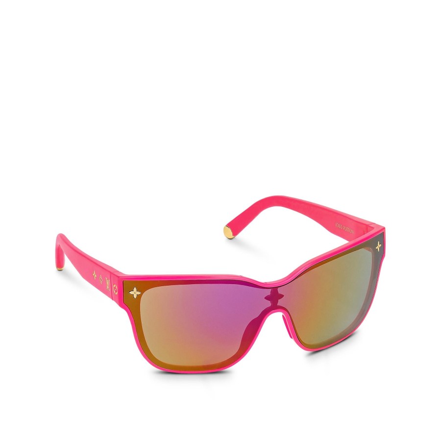 Mujer Louis Vuitton Gafas De Sol | Gafas De Sol Lv Shadow Square Hot Pink