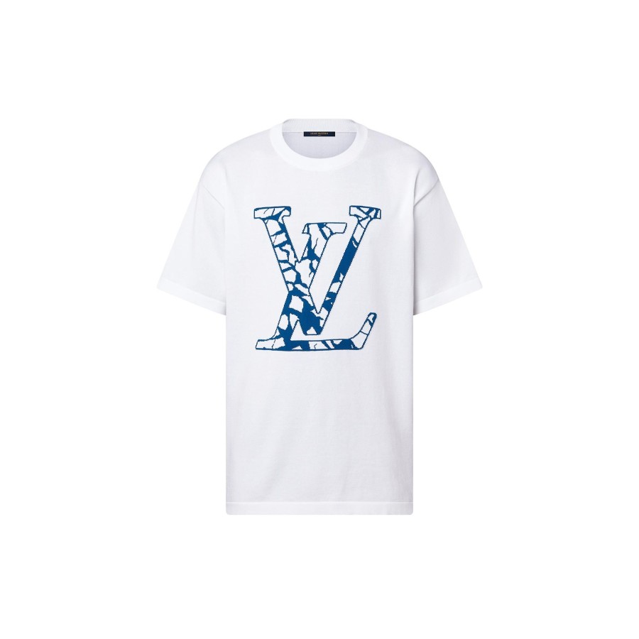 Hombre Louis Vuitton Punto Y Sudaderas | Camiseta De Manga Corta En Algodon