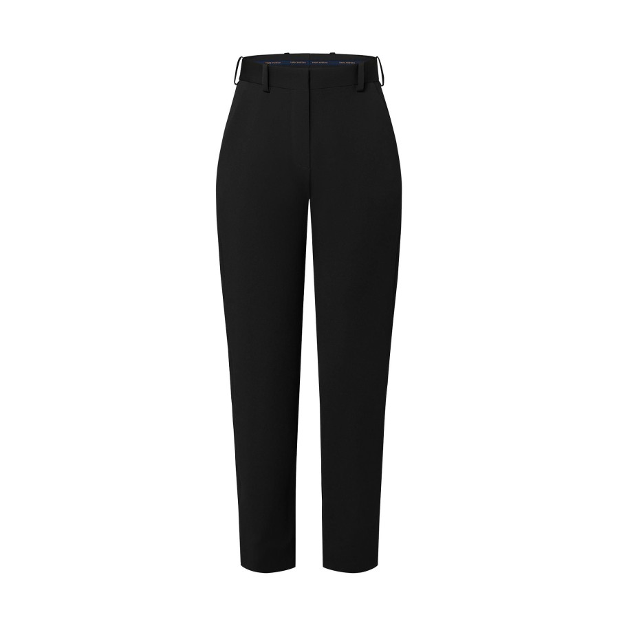 Mujer Louis Vuitton Pantalones | Pantalon De Sastre En Gabardina Tecnica