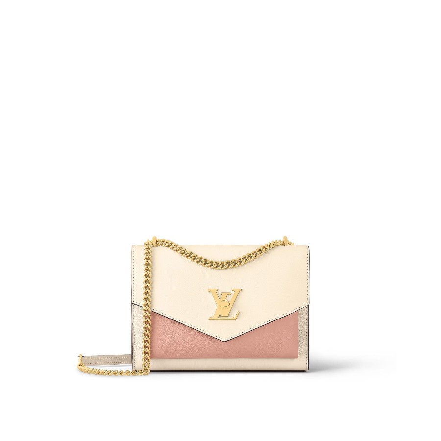 Mujer Louis Vuitton Seleccion De Bolsos En Piel | Bolso Mylockme Con Cadena Rose Trianon/Quartz