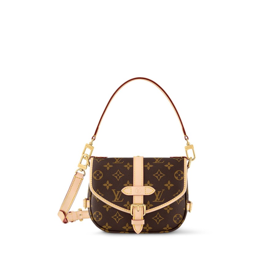 Mujer Louis Vuitton Bolsos Monogram Iconicos | Bolso Saumur Bb