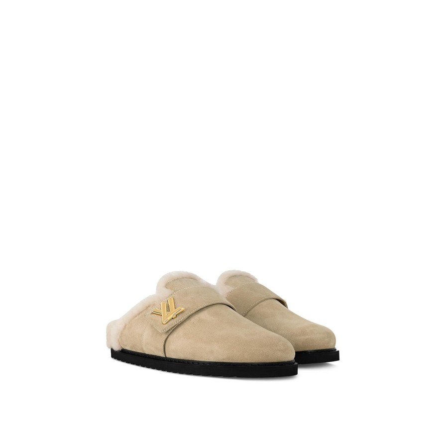 Mujer Louis Vuitton Mules | Zueco Plano Lv Cosy Comfort