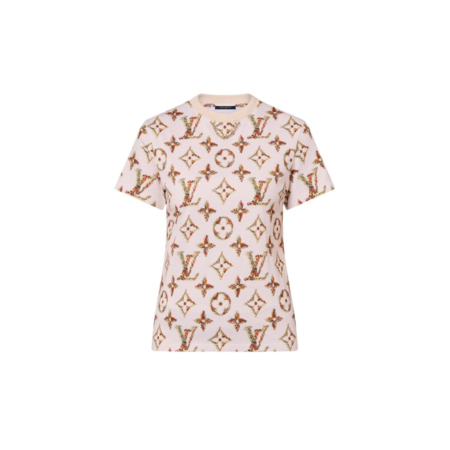 Mujer Louis Vuitton Tops | Camiseta Monogram Floral