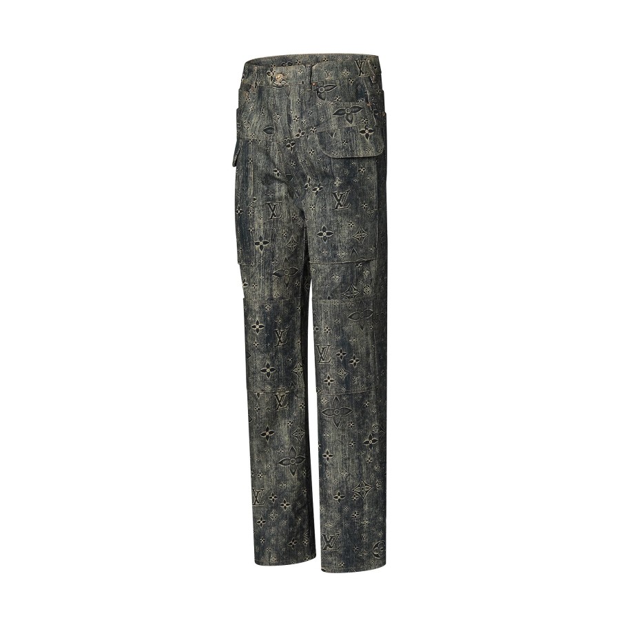 Hombre Louis Vuitton Pantalones | Vaqueros Monogram