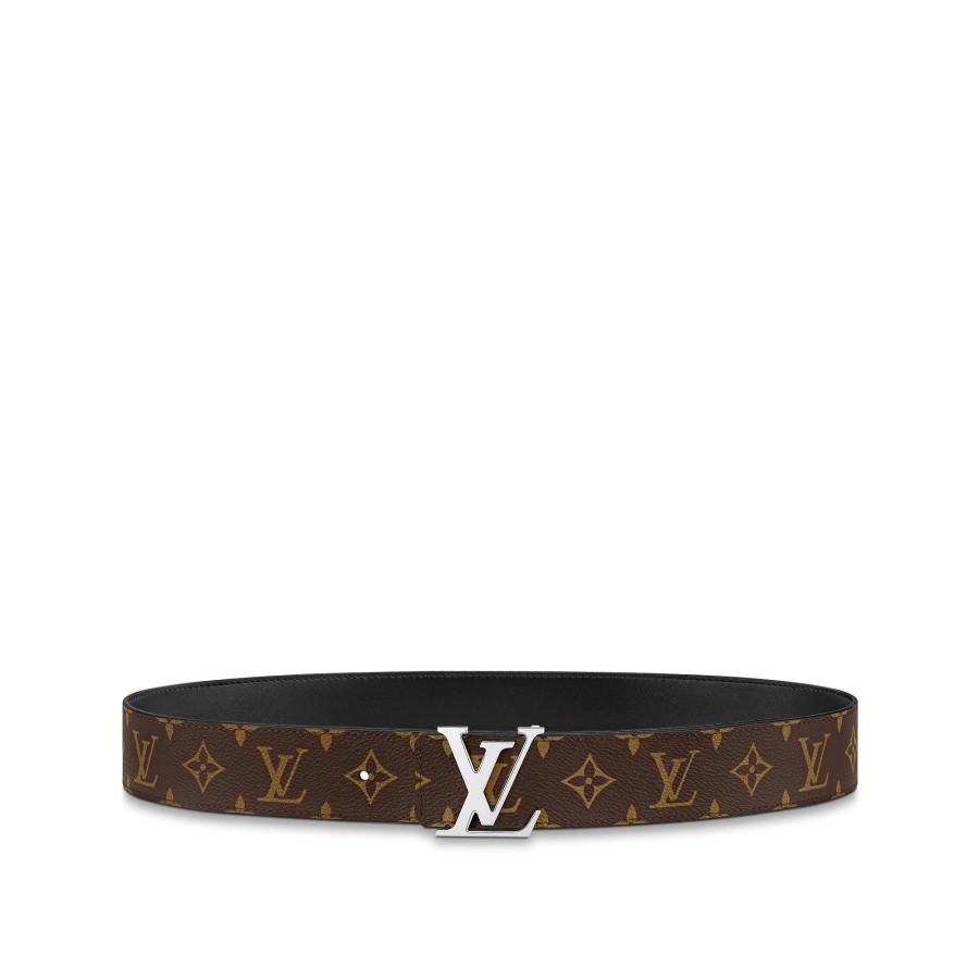 Hombre Louis Vuitton Cinturones | Cinturon Monogram Reversible Lv Initiales