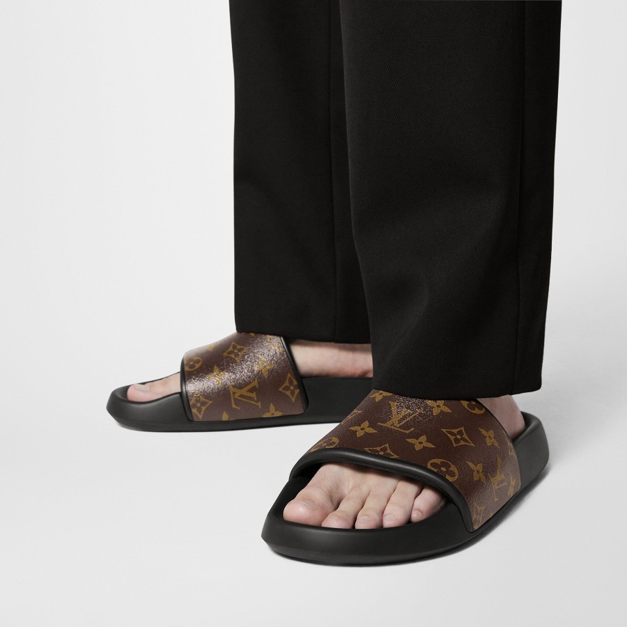 Hombre Louis Vuitton Sandalias | Mule Waterfront Macassar