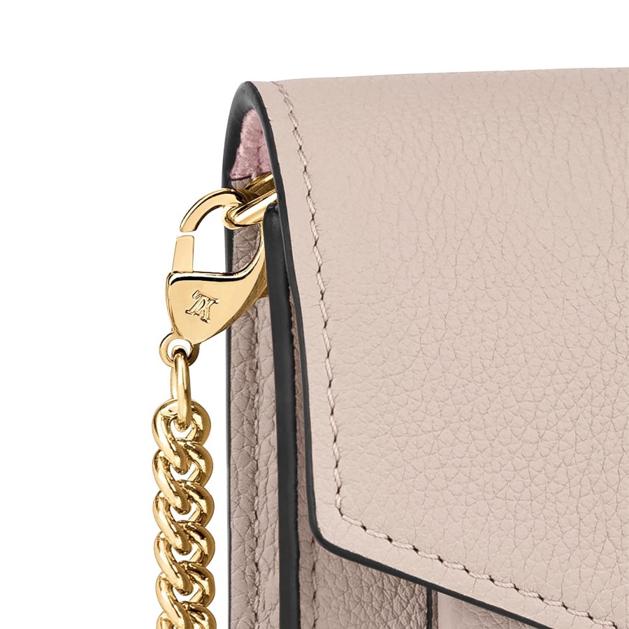 Mujer Louis Vuitton Bolsos Mini | Bolso Mylockme Chain Greige