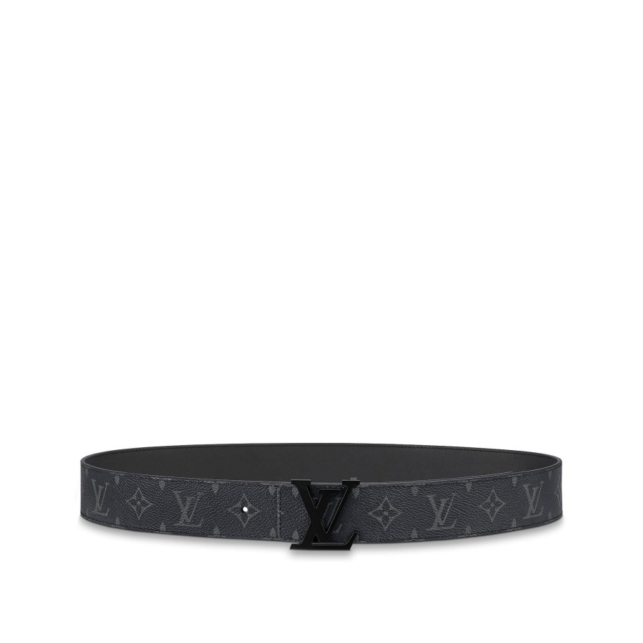 Hombre Louis Vuitton Cinturones | Cinturon Lv Initiales De 4 Cm