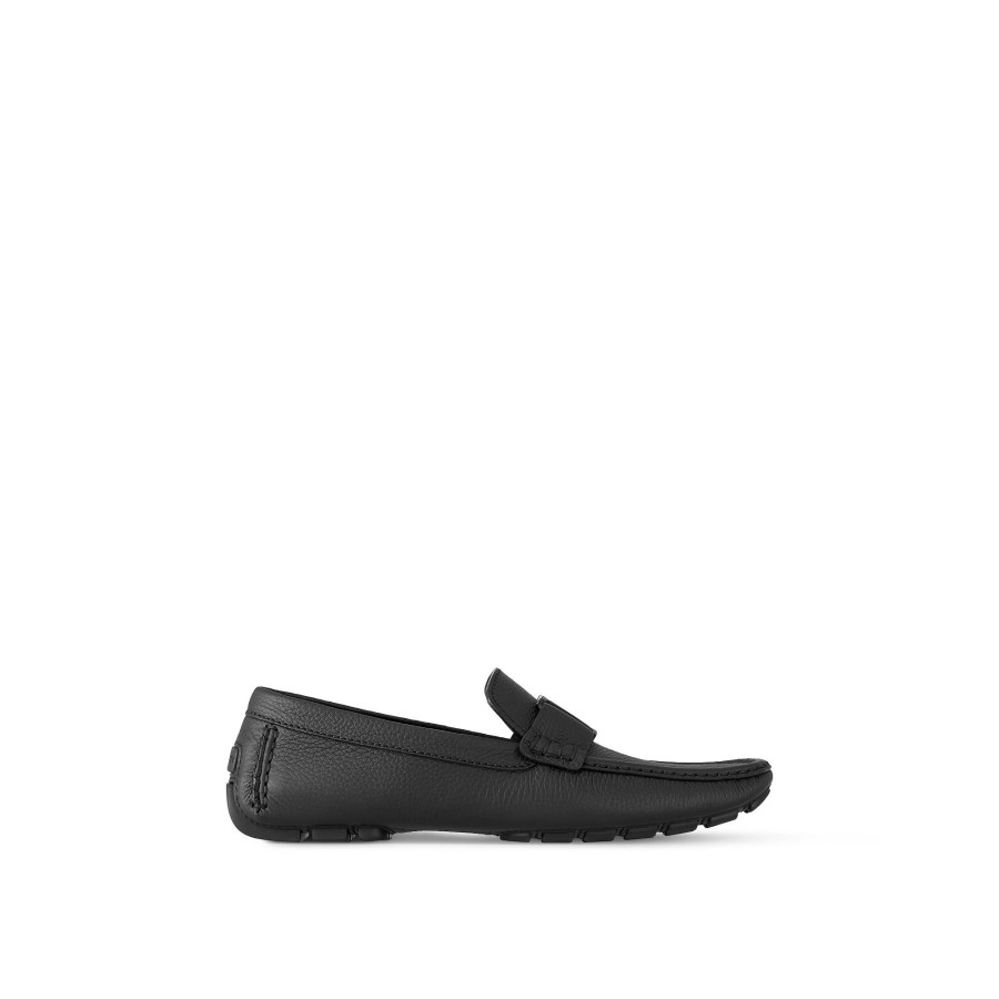 Hombre Louis Vuitton Mocasines | Mocasin Monte Carlo Negro