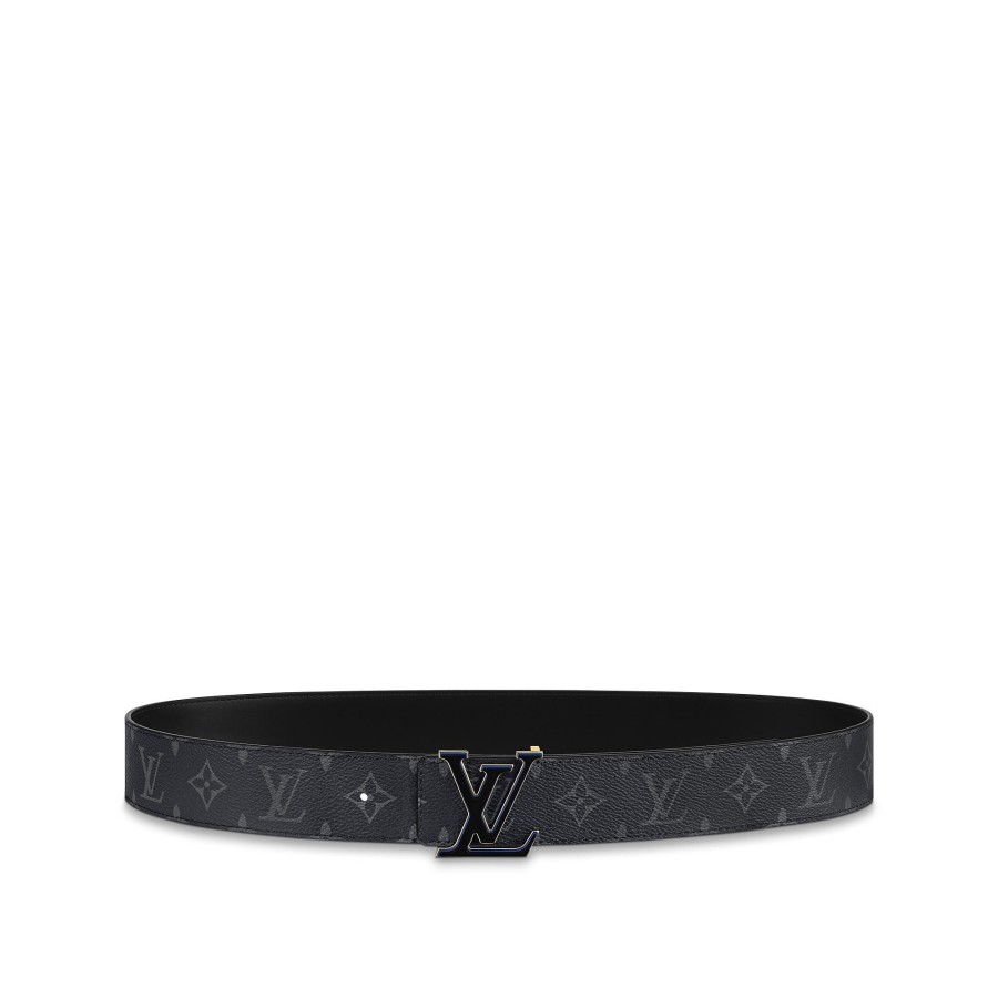 Hombre Louis Vuitton Cinturones | Cinturon Reversible Lv 3 Steps De 4 Cm