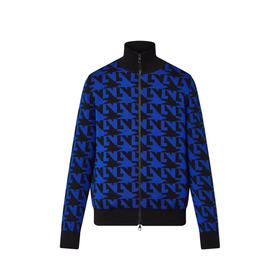 Hombre Louis Vuitton Punto Y Sudaderas | Chaqueta De Chandal Acolchada Lv Dove