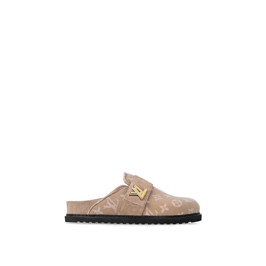 Mujer Louis Vuitton Mules | Zueco Plano Lv Cosy Comfort