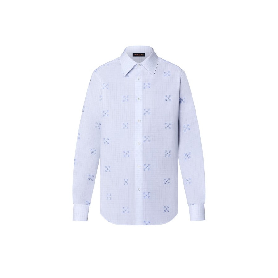 Hombre Louis Vuitton Camisas | Camisa De Manga Larga Y Corte Slim