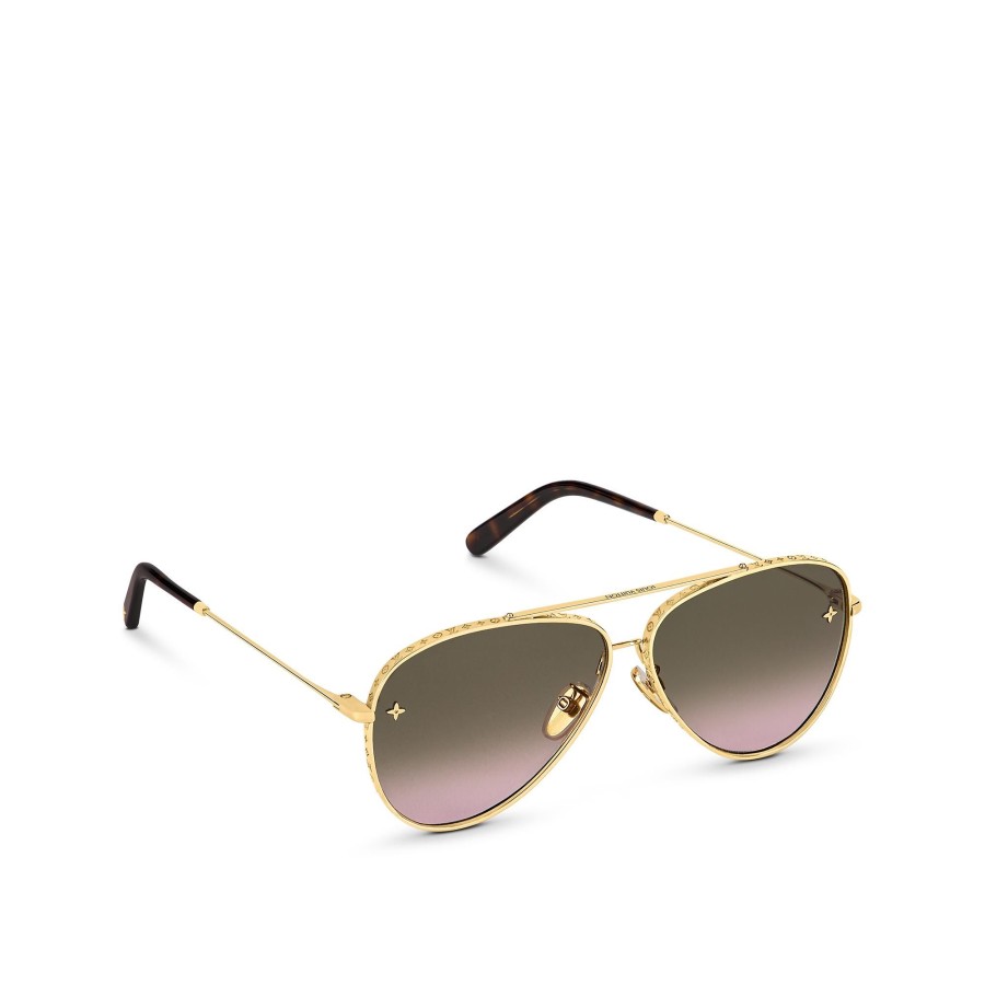 Mujer Louis Vuitton Gafas De Sol | Gafas De Sol Lv Pilot