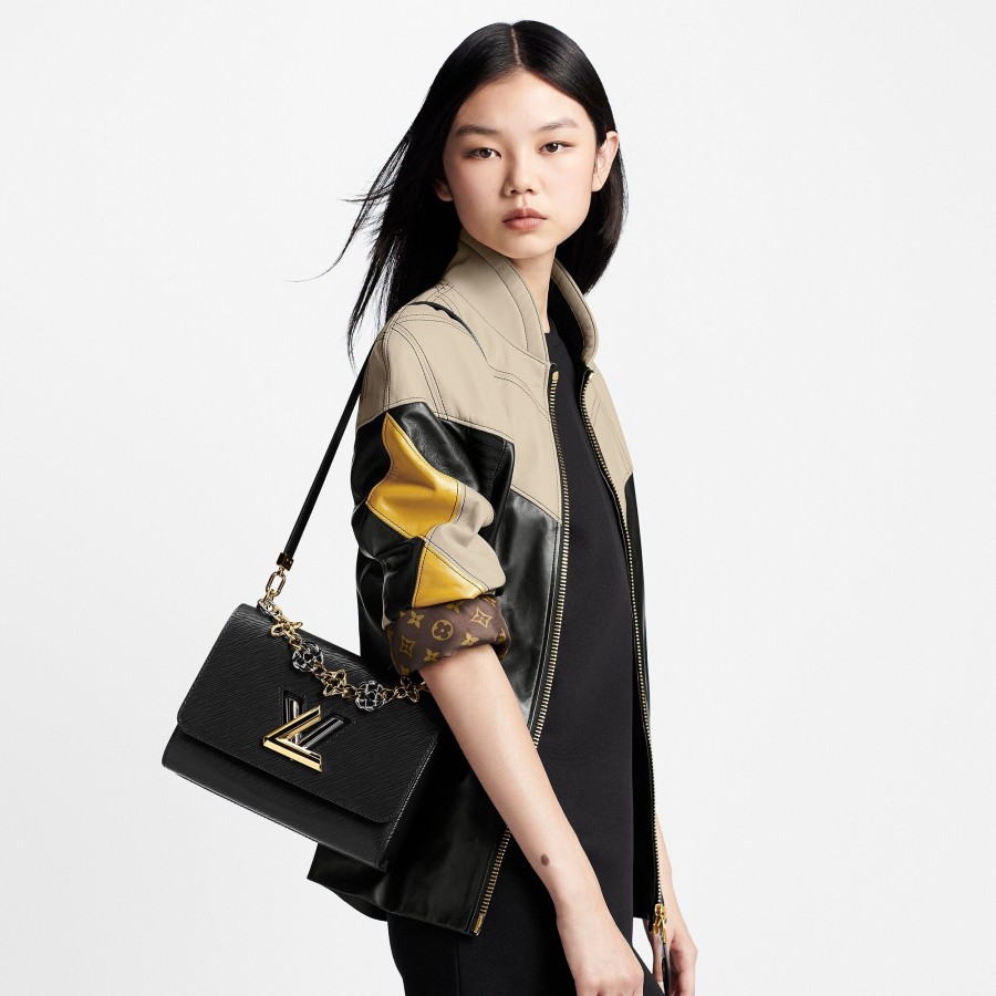 Mujer Louis Vuitton Bolsos Con Cadena Y Clutches | Bolso Twist Mm Negro