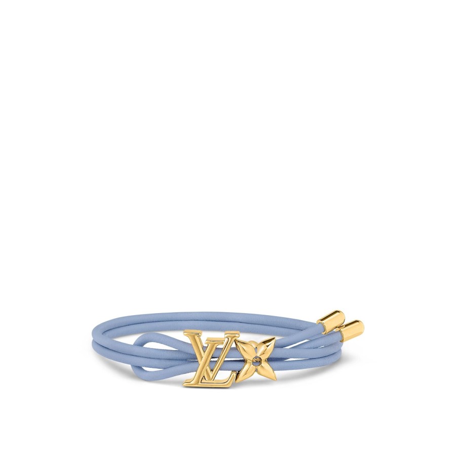 Mujer Louis Vuitton Pulseras | Pulsera Lv Bloom Bleu Celeste