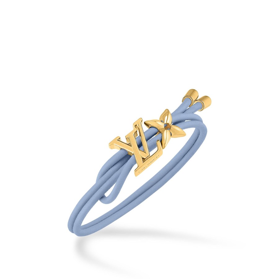 Mujer Louis Vuitton Pulseras | Pulsera Lv Bloom Bleu Celeste