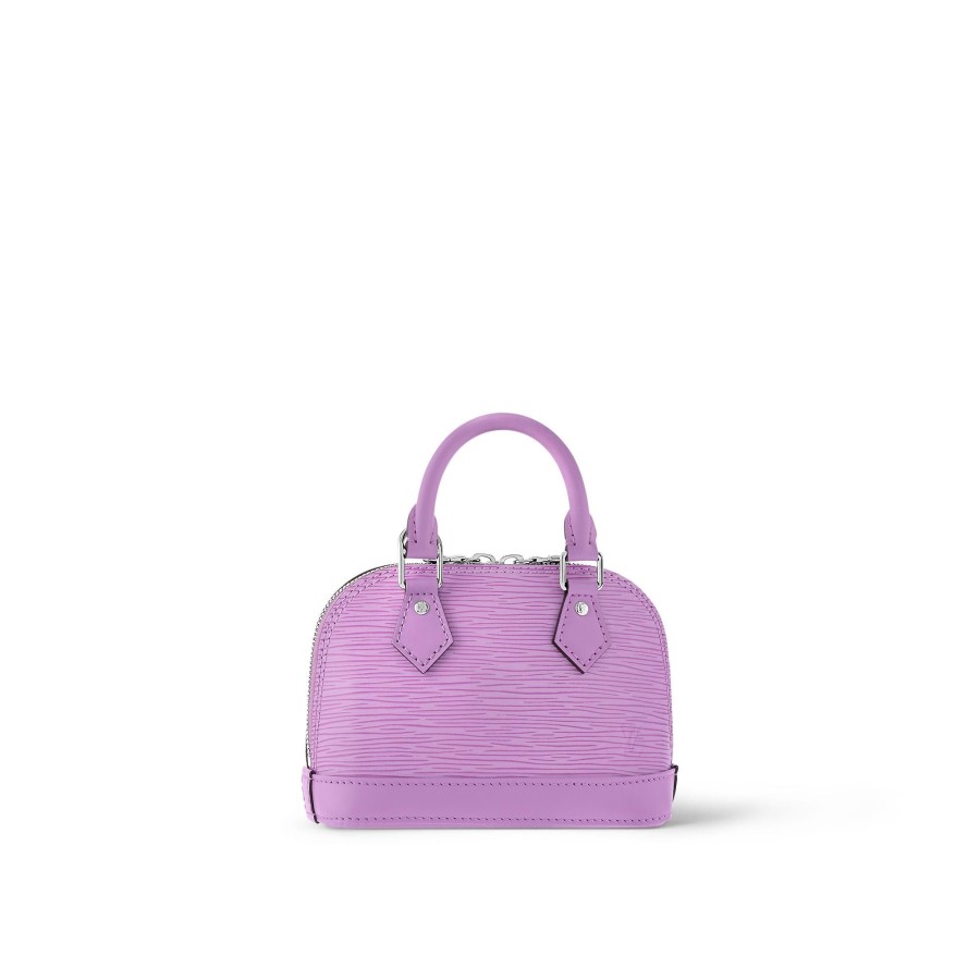 Mujer Louis Vuitton Bolsos Mini | Bolso Nano Alma Lilas Provence