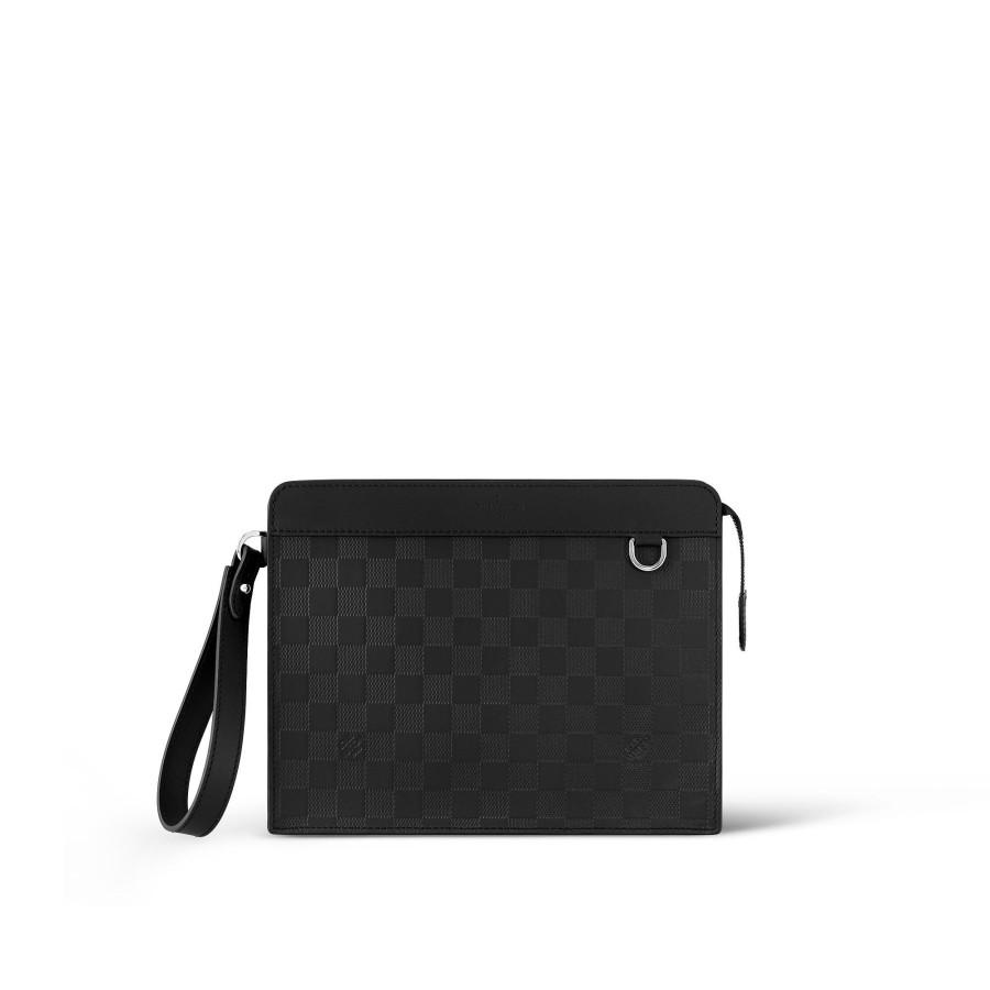 Hombre Louis Vuitton Pochettes | Cartera De Mano Standing