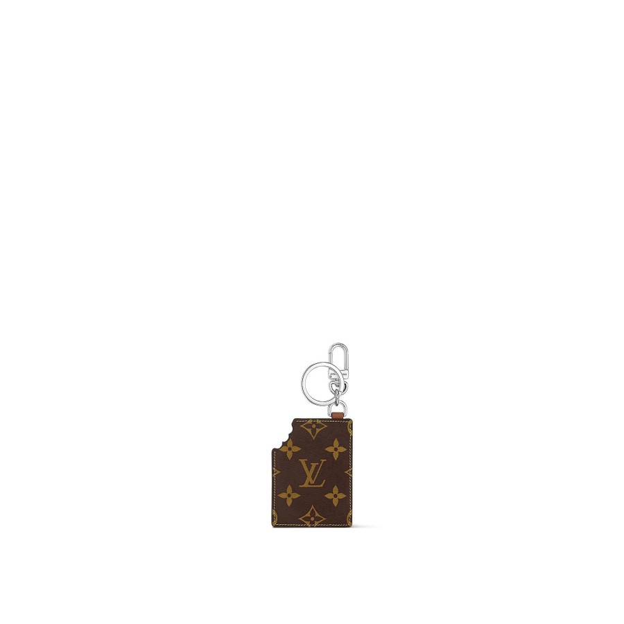 Hombre Louis Vuitton Llaveros Y Charms | Colgante Y Llavero Lv Chocolate Bar Figurine