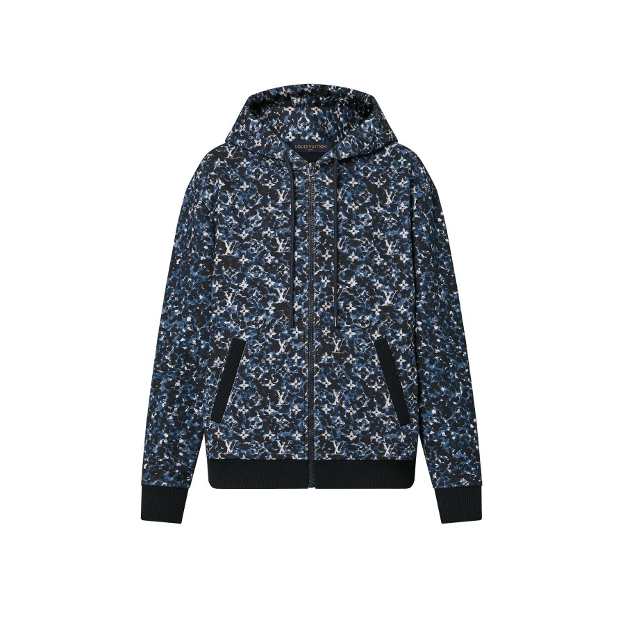 Hombre Louis Vuitton Punto Y Sudaderas | Sudadera Monogram Con Capucha Y Cremallera