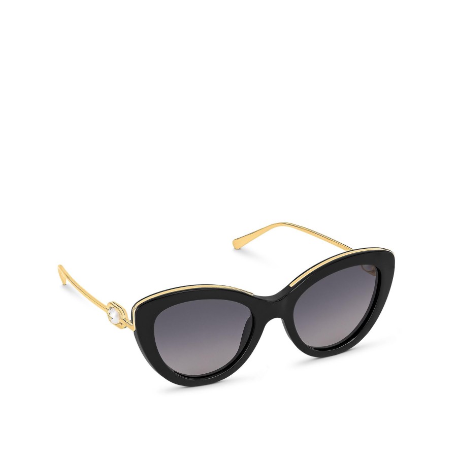 Mujer Louis Vuitton Gafas De Sol | Gafas De Sol Lv Monogram Pearl Cat Eye