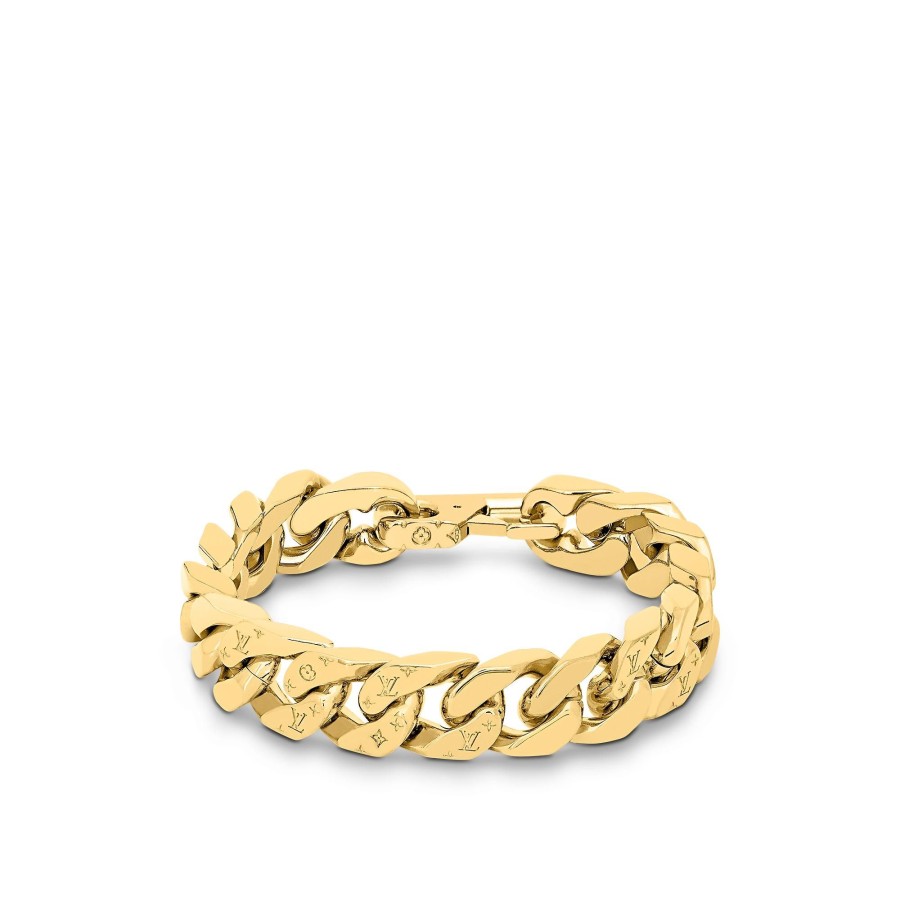 Hombre Louis Vuitton Pulseras | Pulsera Lv Chain Links