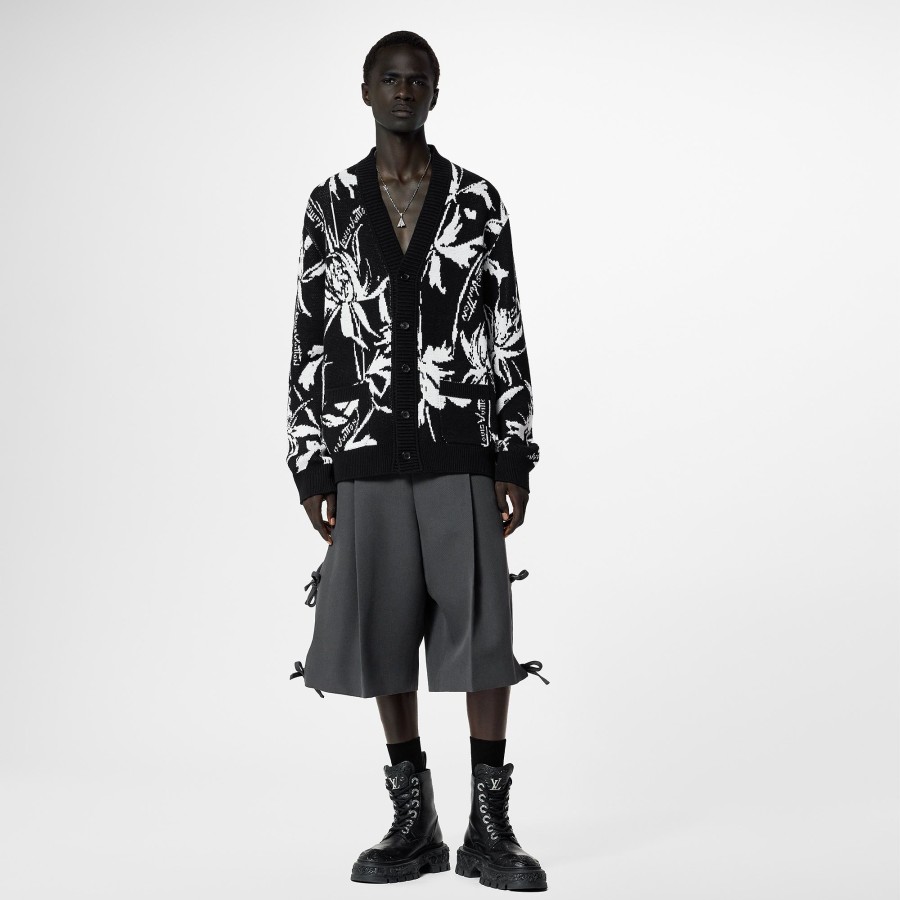 Hombre Louis Vuitton Punto Y Sudaderas | Rebeca Thistle En Jacquard