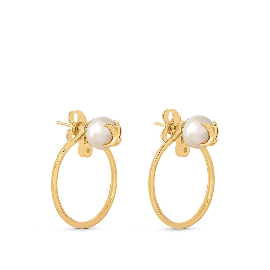 Mujer Louis Vuitton Pendientes | Pendientes Lv Eclipse Pearls