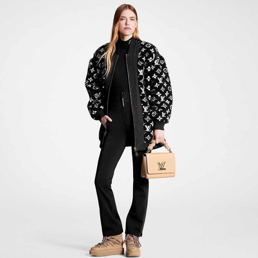 Mujer Louis Vuitton Abrigos Y Chaquetas | Cazadora Bomber Teddy Oversize Monogram