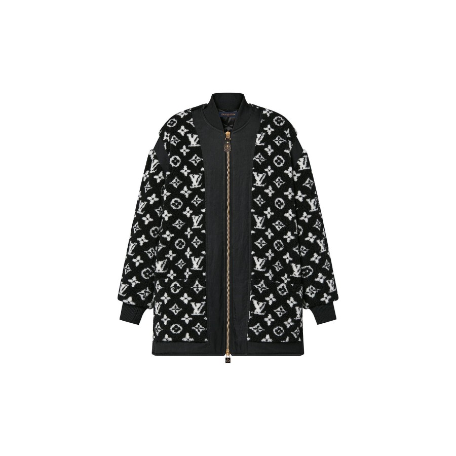 Mujer Louis Vuitton Abrigos Y Chaquetas | Cazadora Bomber Teddy Oversize Monogram