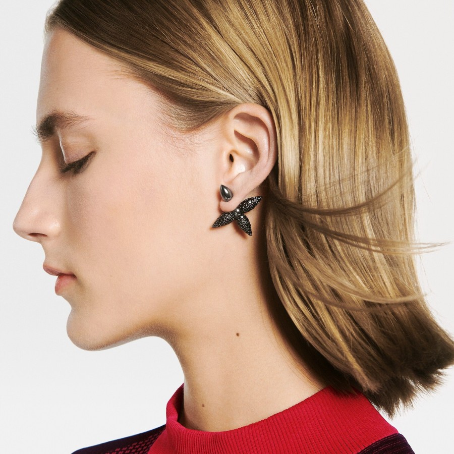 Mujer Louis Vuitton Pendientes | Pendientes Louisette Jet Black