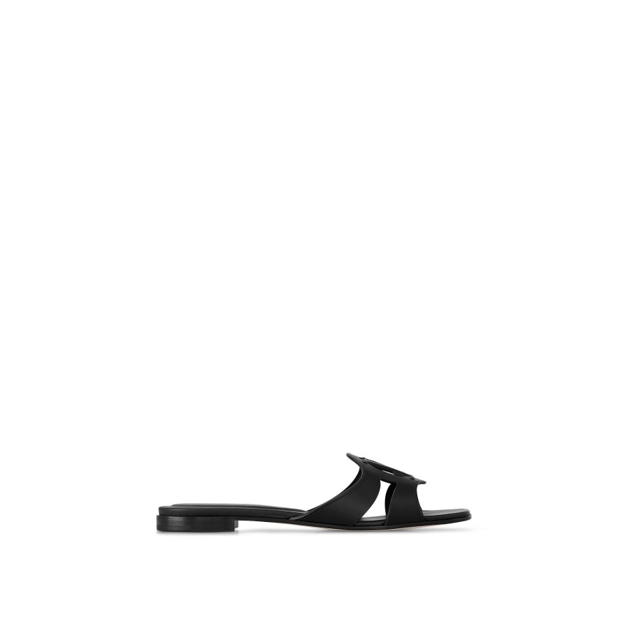 Mujer Louis Vuitton Mules | Mule Plano Lv Isola Negro