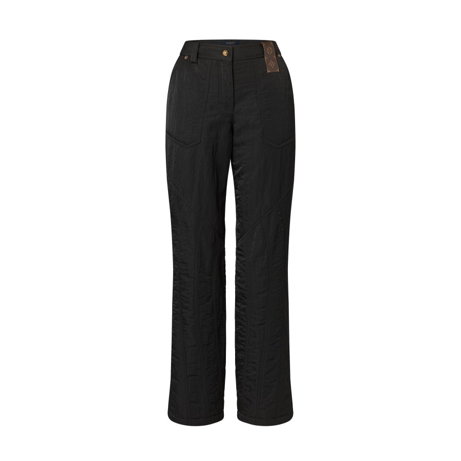 Mujer Louis Vuitton Pantalones | Pantalon De Esqui Acampanado En Nailon