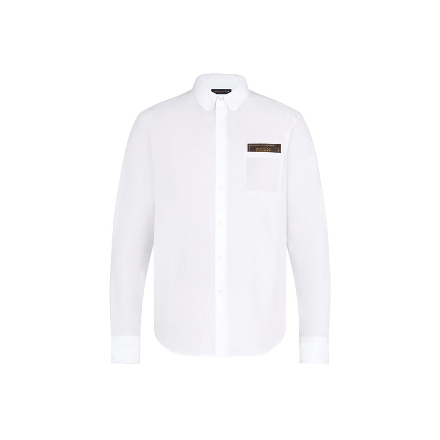 Hombre Louis Vuitton Camisas | Camisa Distintiva De Popelin